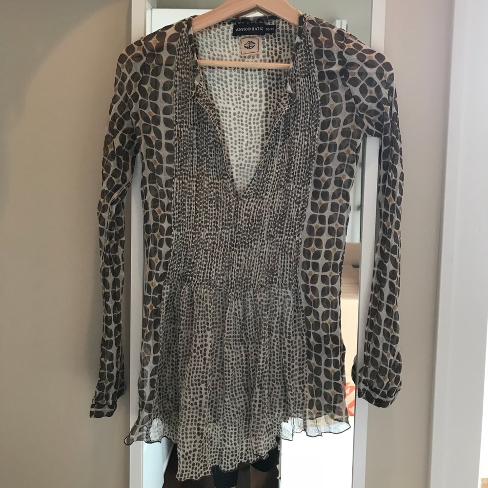 Silk blouse